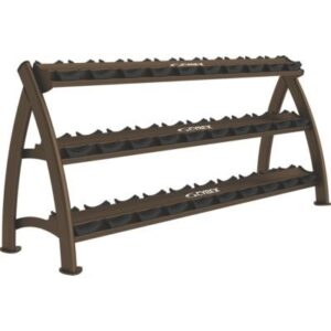 CYBEX FREE WEIGHTS THREE TIER DUMBBELL RACK POTRÓJNY STOJAK NA HANTLE