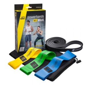 Zestaw gum do ćwiczeń Power Set Max
