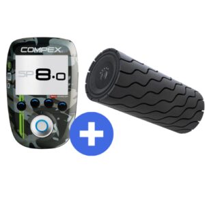 Zestaw Elektrostymulator mięśni Compex WOD + Theragun Wave Roller