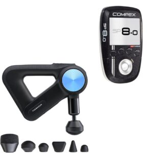 Elektrostymulator Compex SP 8.0 + Masażer Theragun Pro