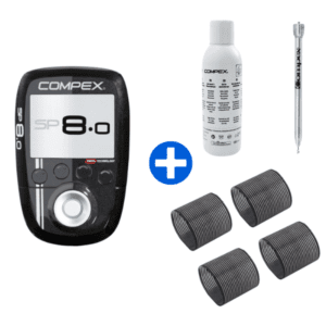 Elektrostymulator Compex SP 8.0 Zestaw powiększony
