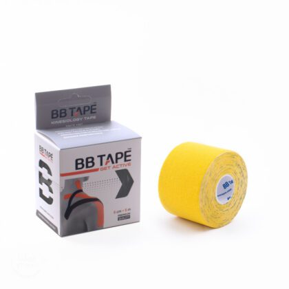 bb tape 5cm x 5m żółty