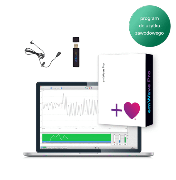 HeartMath emWave Pro czujnik pomiaru HRV wersja wielostanowiskowa