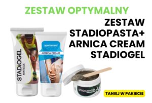stadiogel i stadiopasta + i Arnica Cream