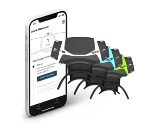 trenażer oddechu airofit active 3 sztuki kolorowe