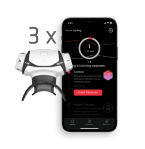 airofit pro 2 trenażer oddechu pakiet 3 sztuk